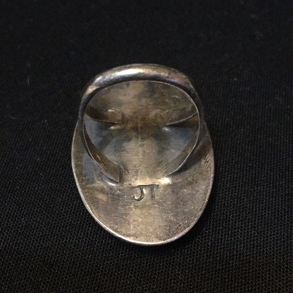 Vintage  shadow box bear claw ring - Picture 3 of 6